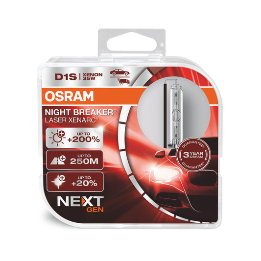 OSRAM Xenarc Night Breaker Laser NextGen
