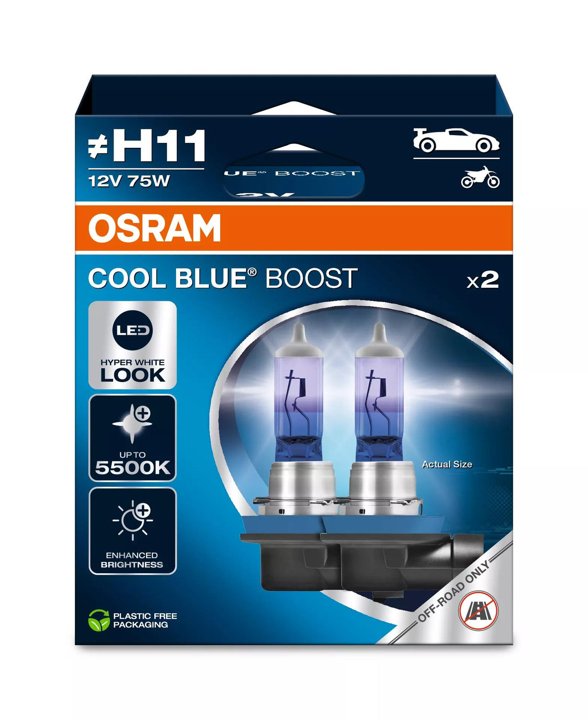 OSRAM Cool Blue Boost H11 (Twin)