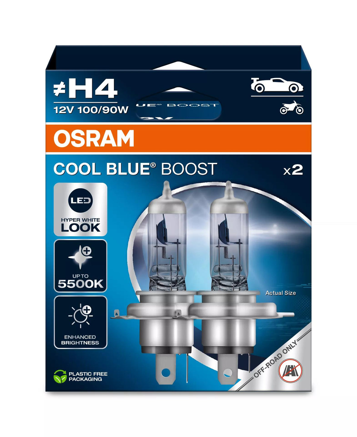 OSRAM Cool Blue Boost H4 (Twin)