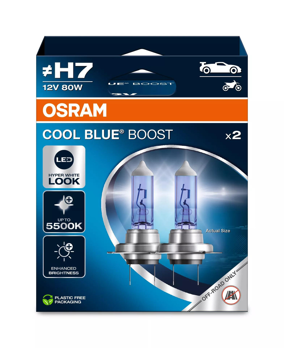 OSRAM Cool Blue Boost H7 (Twin)