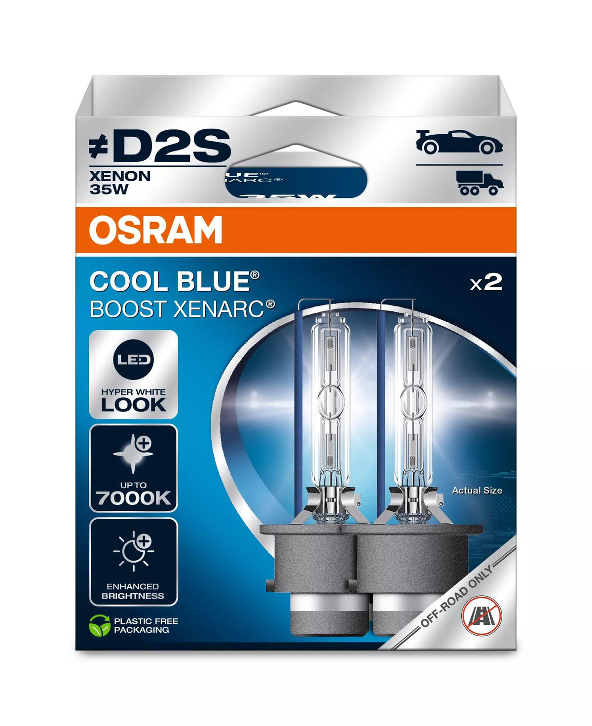 OSRAM Xenarc Cool Blue Boost D2S (Twin)