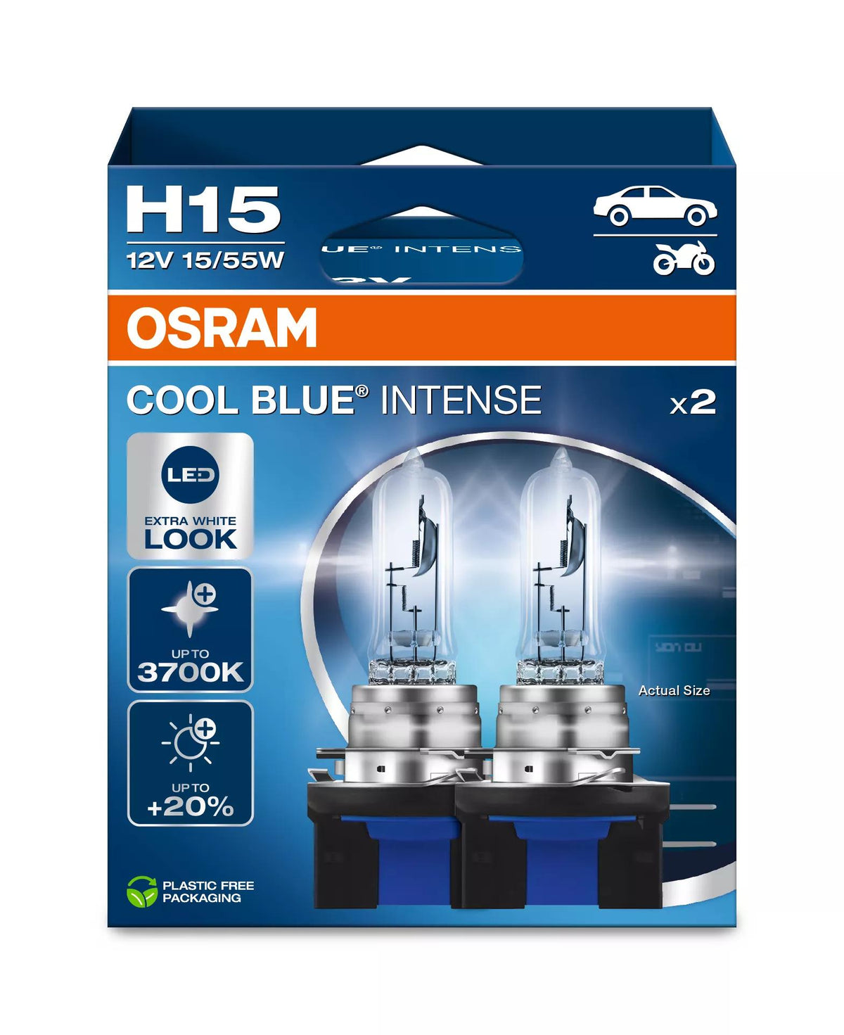 OSRAM Cool Blue Intense NextGen H15 (Twin)