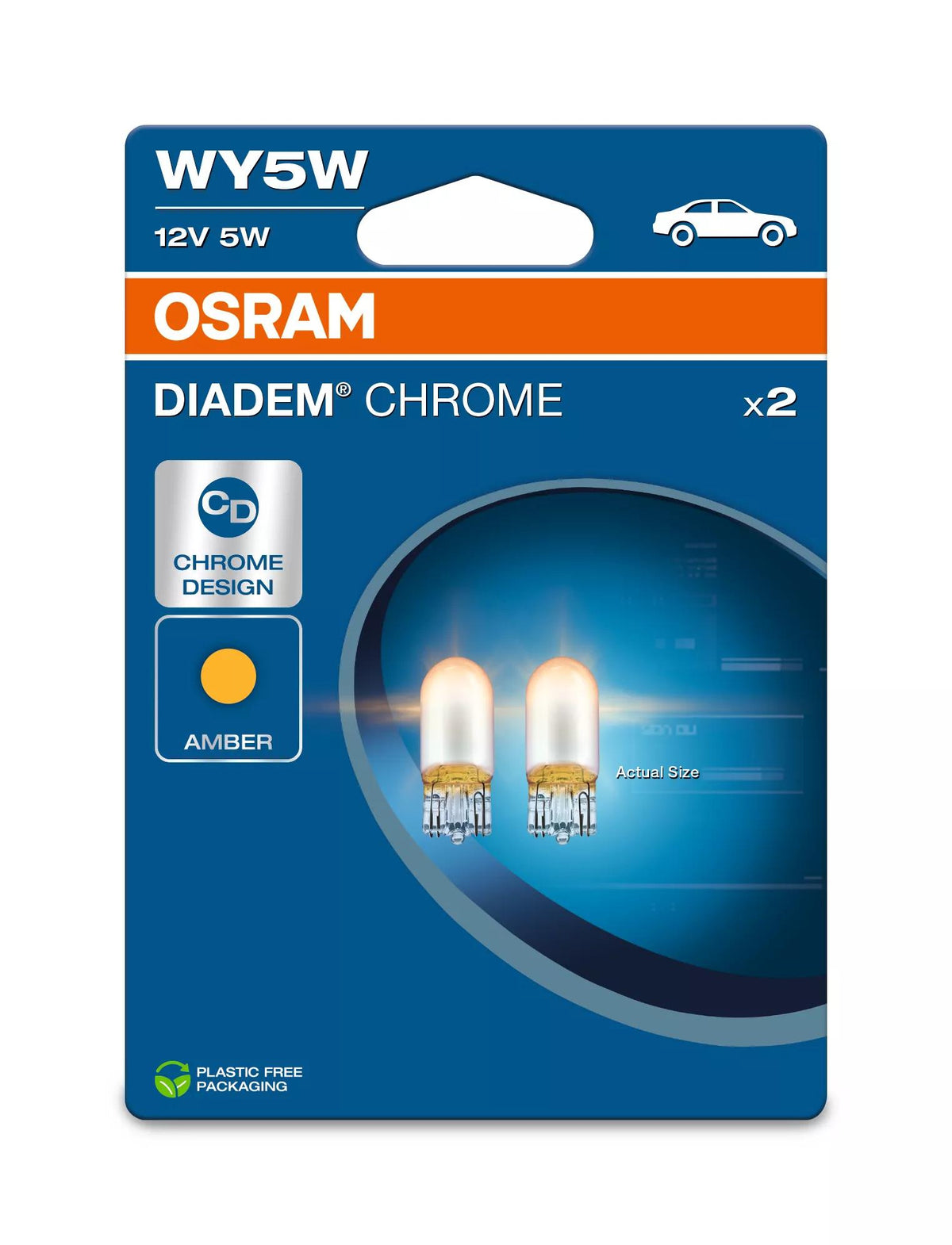 OSRAM Diadem Chrome WY5W (Twin)