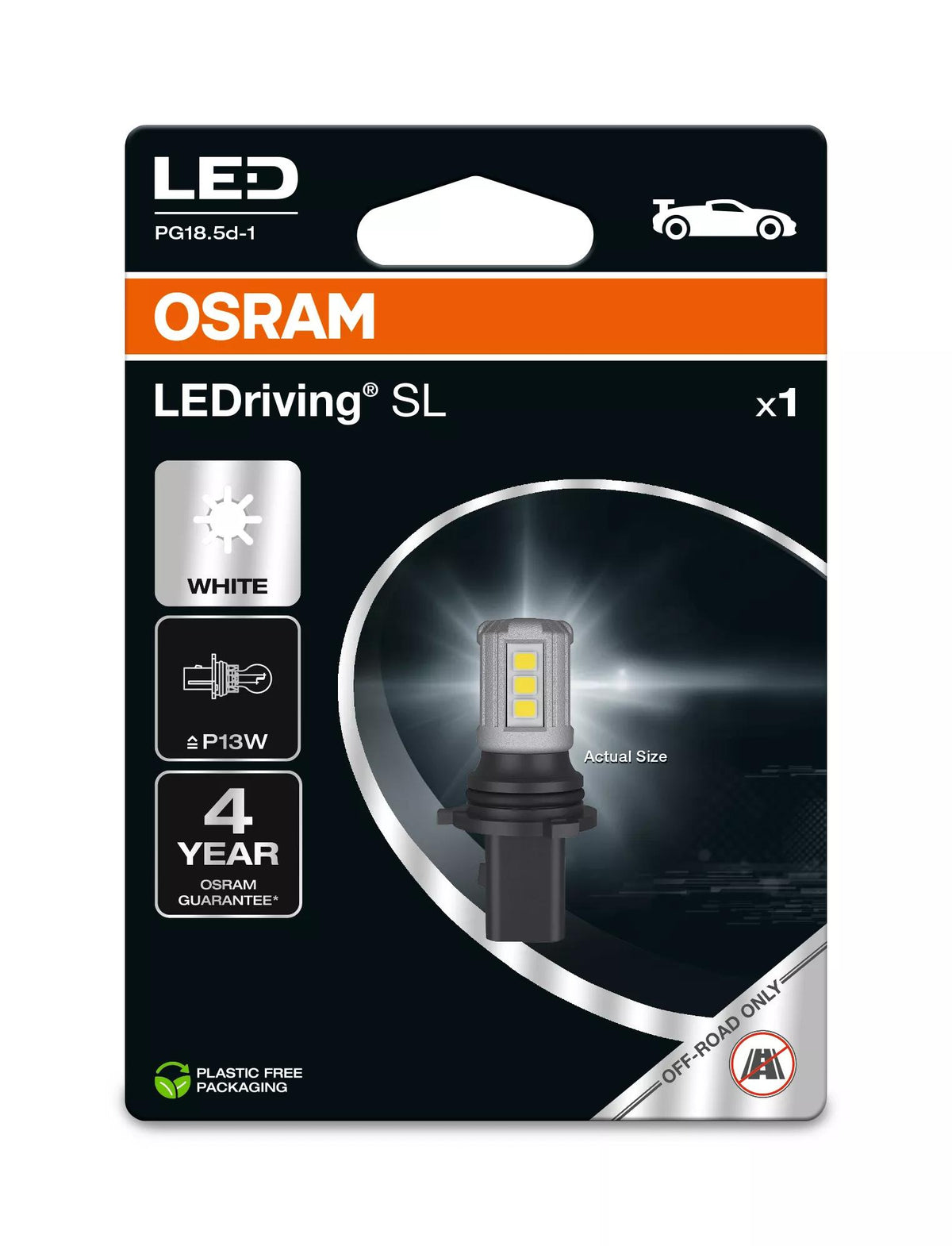 OSRAM LEDriving SL LED P13W White (Single)
