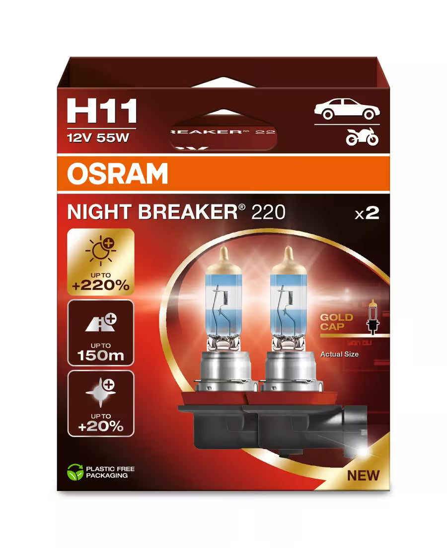 OSRAM Night Breaker 220 H11 (Twin)