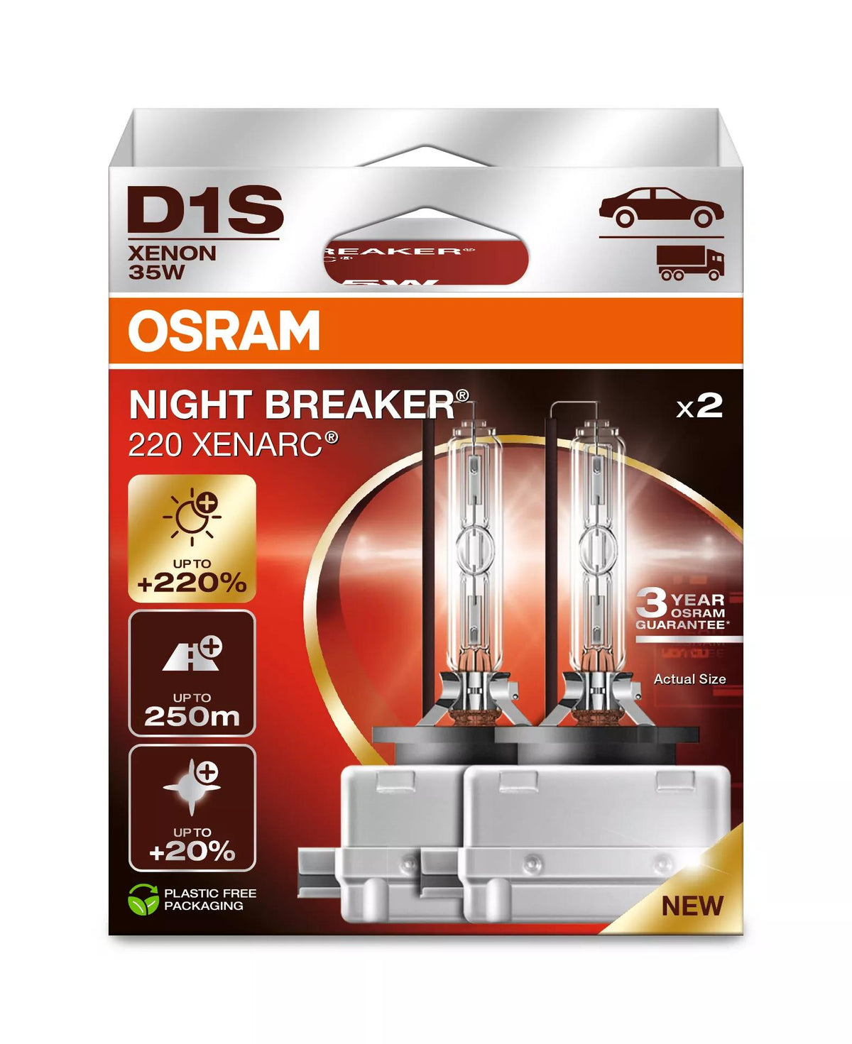OSRAM Xenarc Night Breaker 220 D1S (Twin)