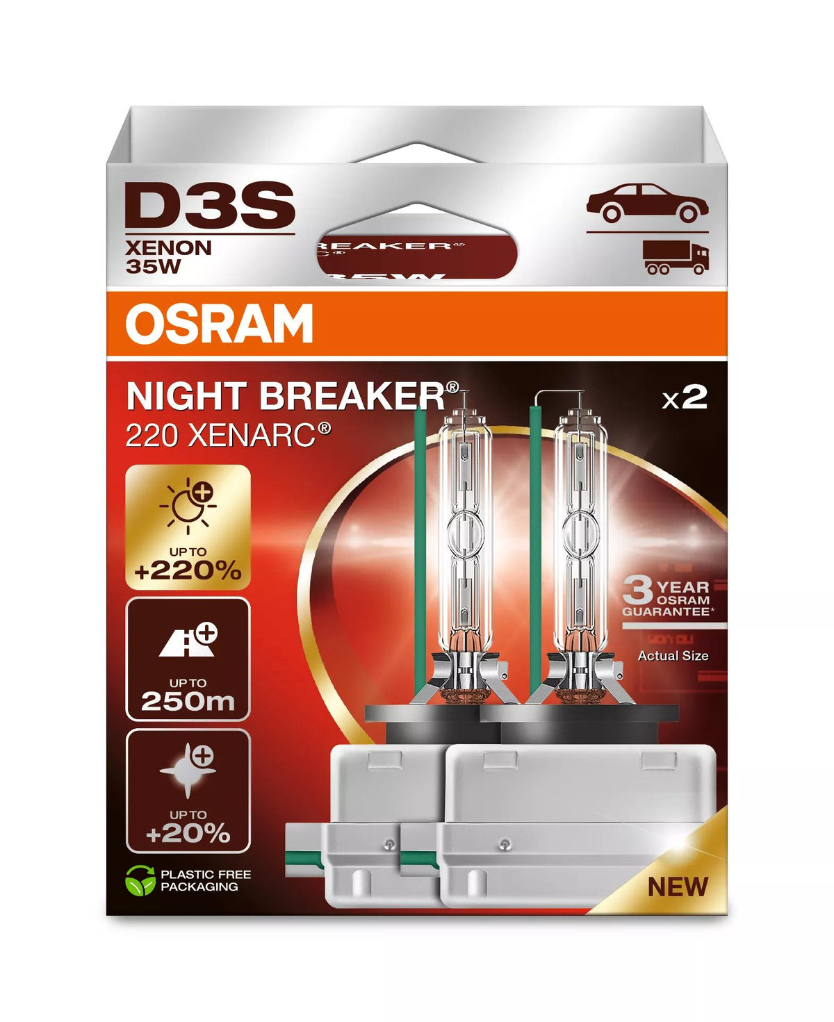 OSRAM Xenarc Night Breaker 220 D3S (Twin)