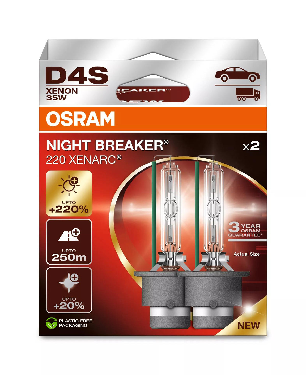 OSRAM Xenarc Night Breaker 220 D4S (Twin)