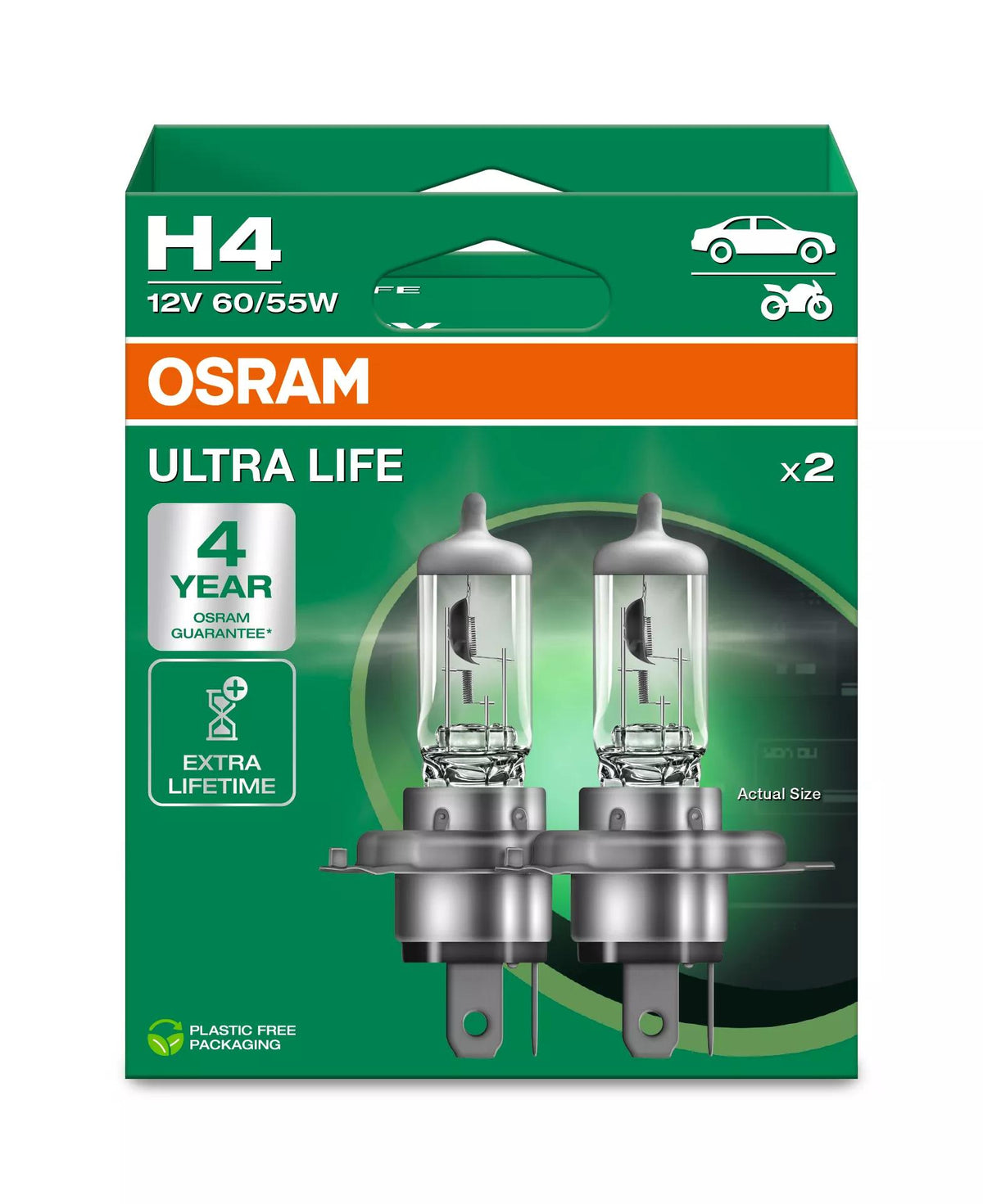 OSRAM Ultra Life H4 (Twin)